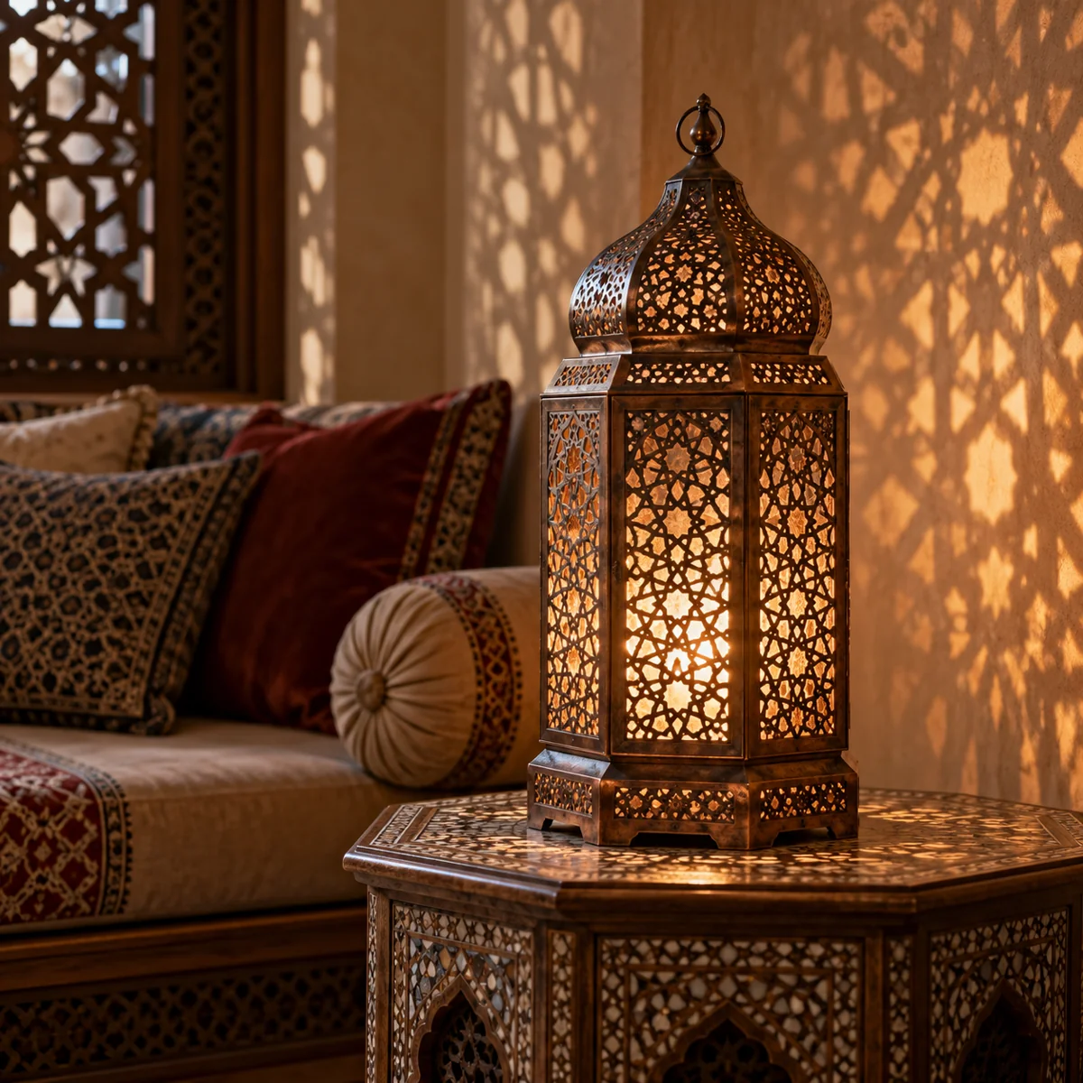 دفء المجلس — تصور تصميمي